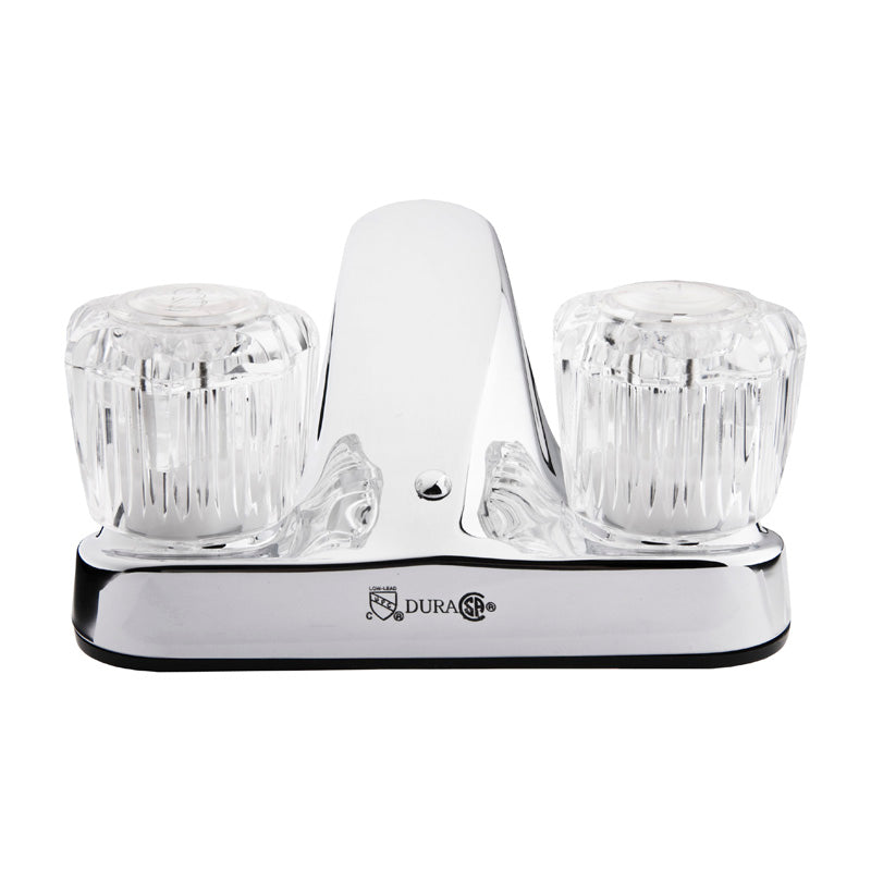 Dura Faucet DF-PL700A-CP RV Lavatory Faucet - Clear Knobs - image 4