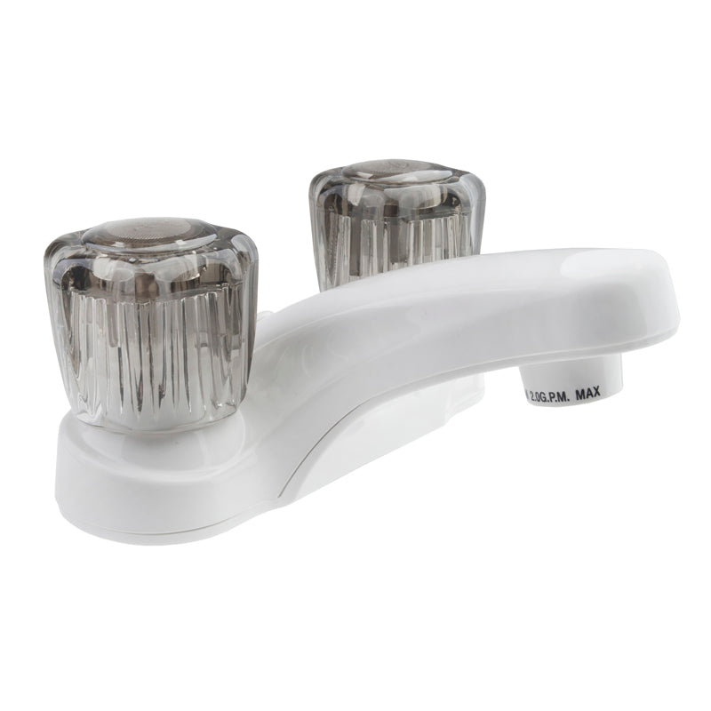 Dura Faucet DF-PL700S RV Lavatory Faucet - Smoked Knobs - image 2