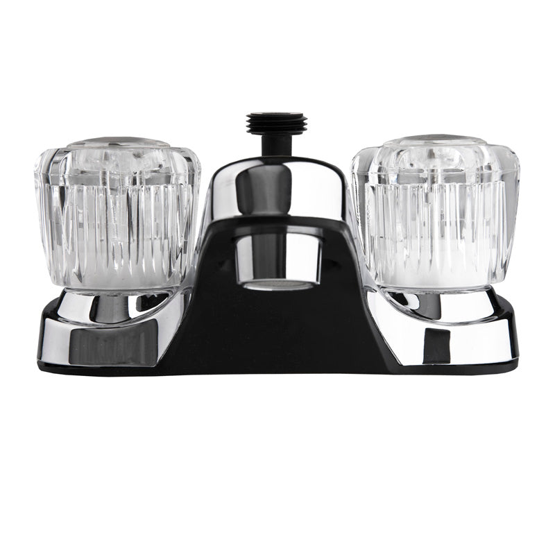 Dura Faucet DF-PL720A-CP RV Lavatory Faucet w/ Shower Diverter - Clear Knobs - image 5