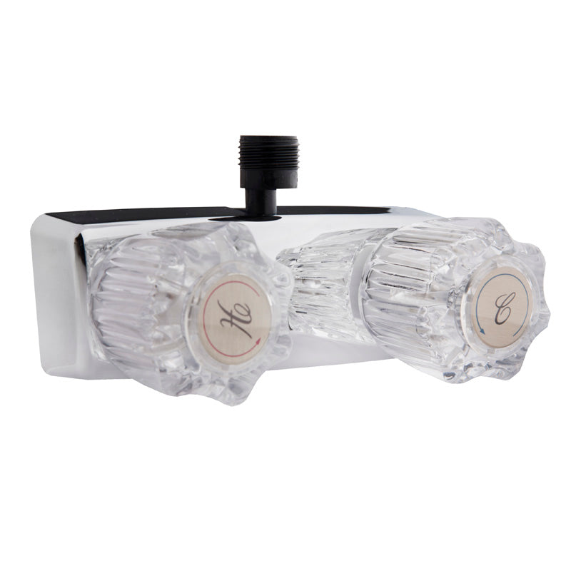 Dura Faucet DF-SA100A-CP RV Shower Faucet - Clear Knobs - image 1