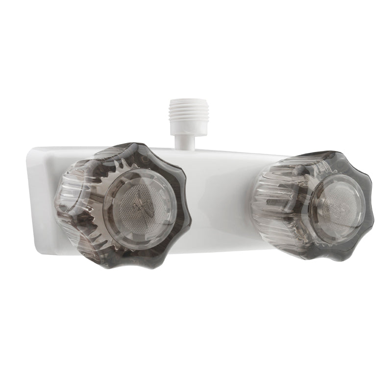 Dura Faucet DF-SA100S RV Shower Faucet - Smoked Knobs - image 1