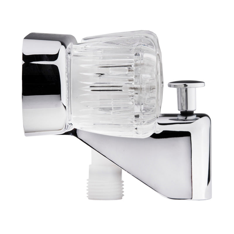 Dura Faucet DF-SA110A-CP RV Tub & Shower Diverter Faucet - Clear Knobs - image 5