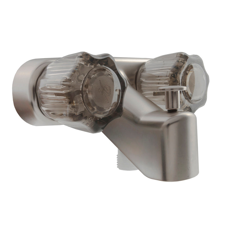 Dura Faucet DF-SA110S RV Tub & Shower Diverter Faucet - Smoked Knobs - image 4