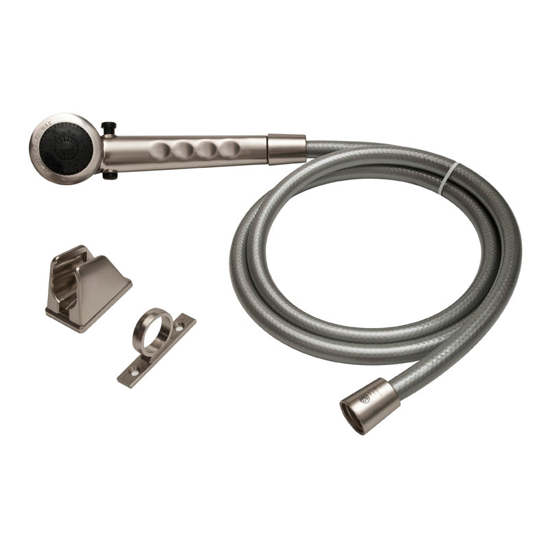 Dura Faucet DF-SA130 RV Shower Head & Hose Kit - Brushed Satin Nickel