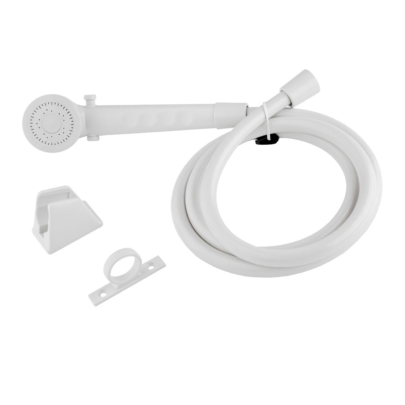 Dura Faucet DF-SA130 RV Shower Head & Hose Kit - White