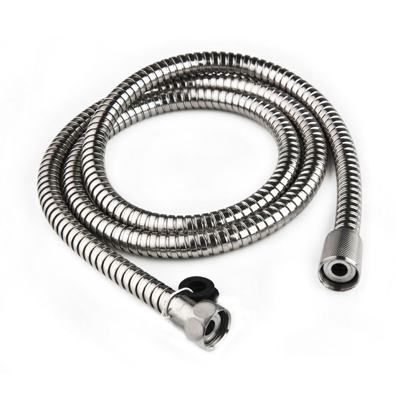 Dura Faucet DF-SA200 60" Stainless Steel RV Shower Hose - Chrome Polished