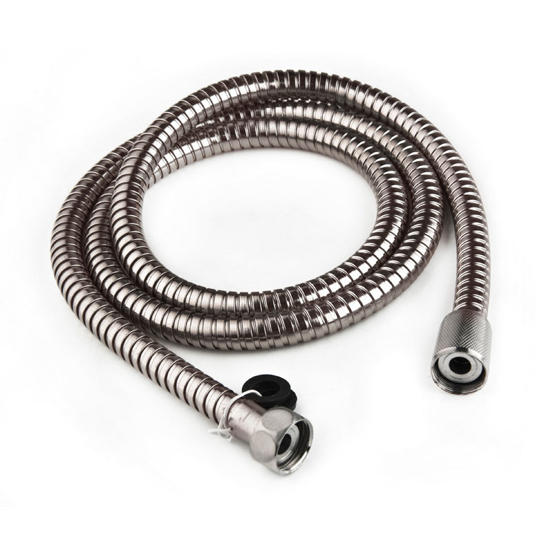 Dura Faucet DF-SA200 60" Stainless Steel RV Shower Hose - Brushed Satin Nickel
